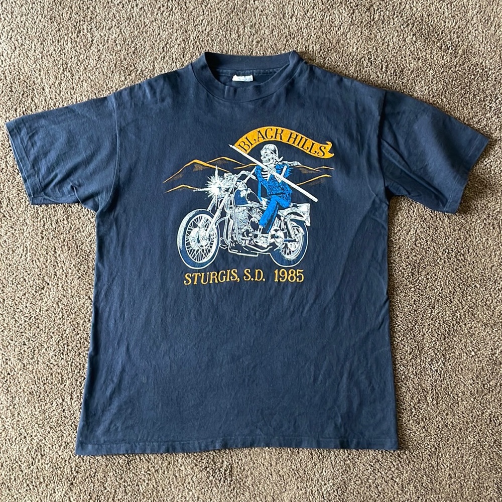 1985 VINTAGE RARE 50th Sturgis Rally Harley Davidson